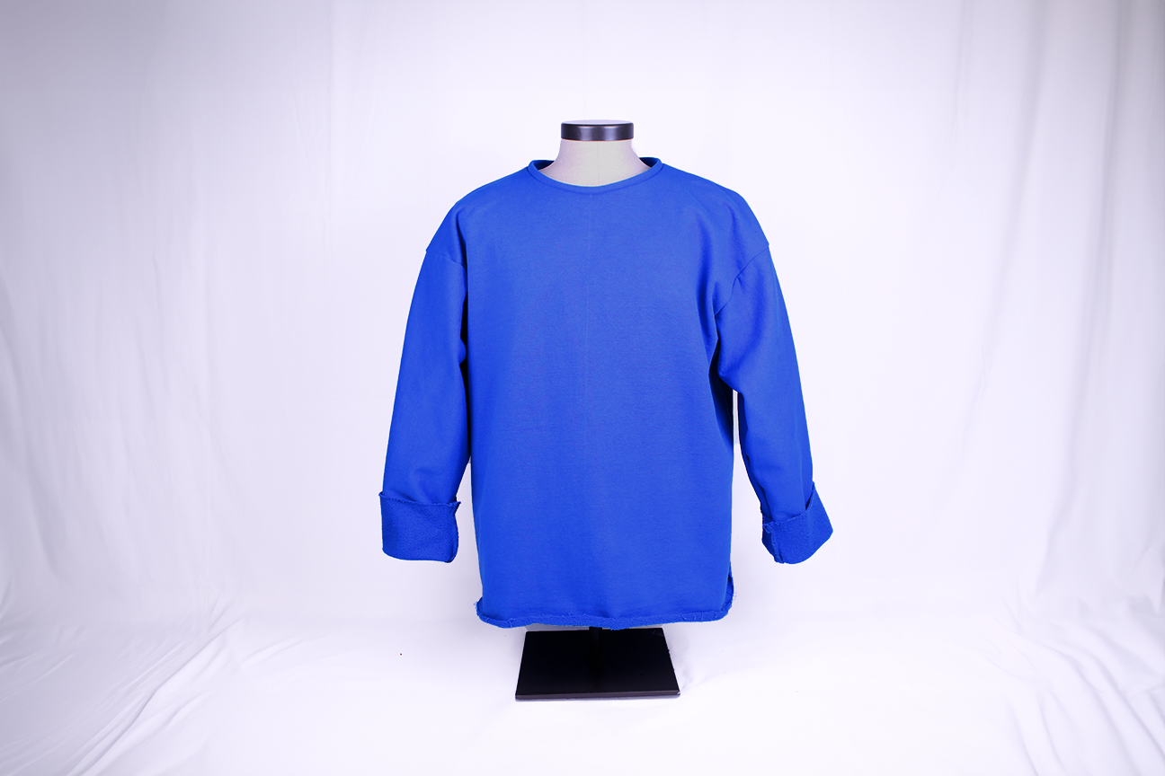 AG Crafted Crewneck - Cobalt