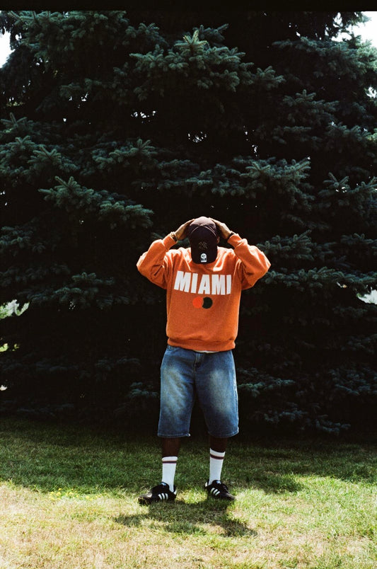 Hurricanes Crewneck - Florida Orange